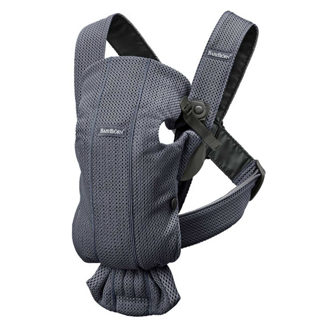 BABYBJÖRN Bärsele Mini 3D Mesh Antracitgrå