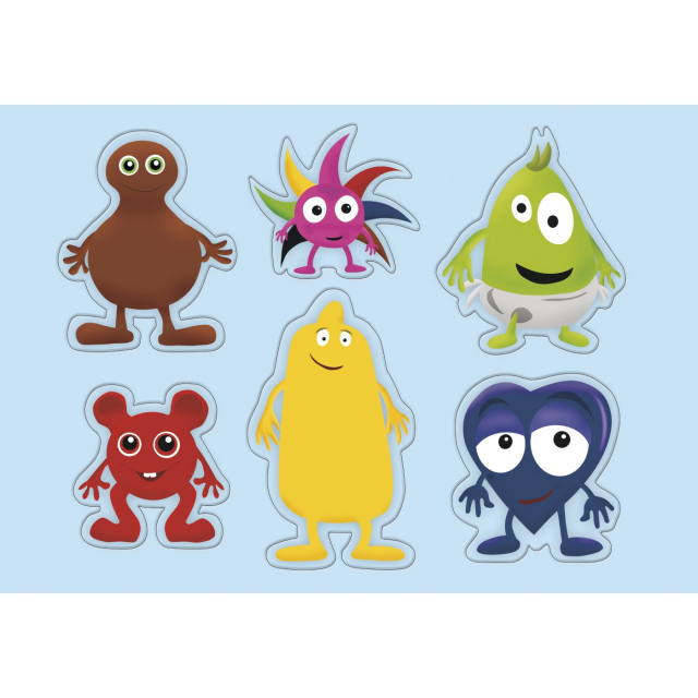 Babblarna Formpussel 6 figurer