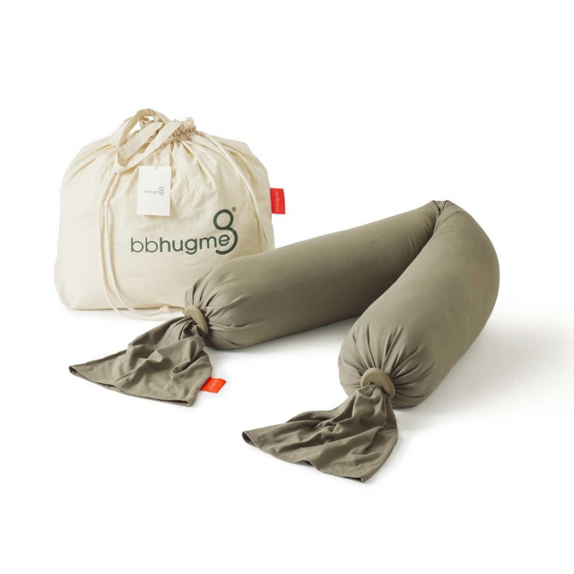 Bbhugme Gravid/Amningskudde Dusty Olive Black
