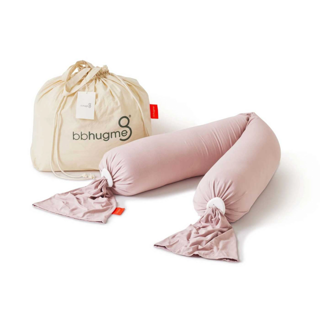 Bbhugme Gravid/Amningskudde Dusty Pink Vanilla