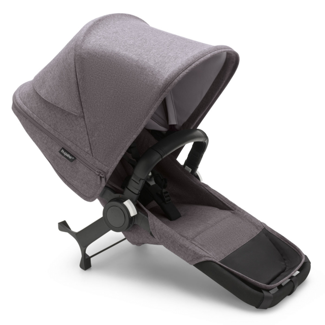 Bugaboo Donkey 5 Duo extension Komplett Grey mélange-Grey mélange