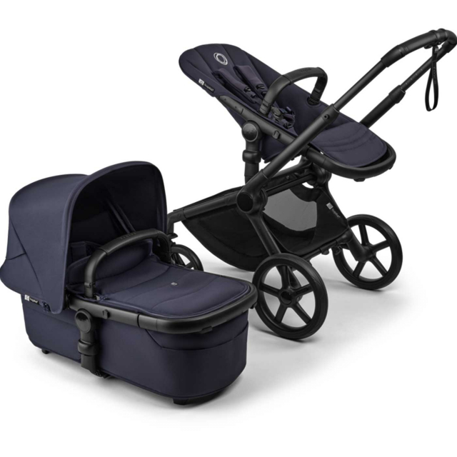 Bugaboo Fox 5 Renew Barnvagn Black/Deep Indigo