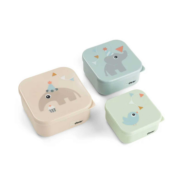 Done by Deer Snack Box Celebration Colour Mix 3-pack