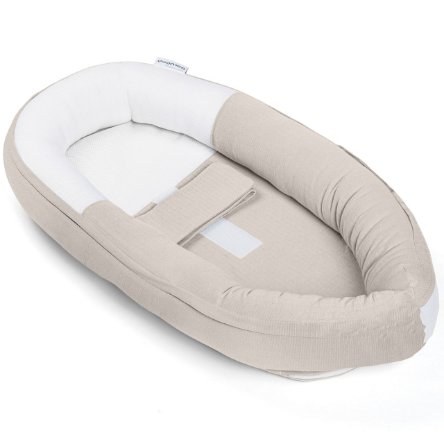 Doomoo Babybädd Quilt Sand