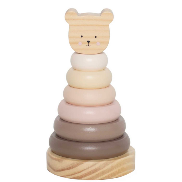 Jabadabado Stapeltorn Teddy Natur