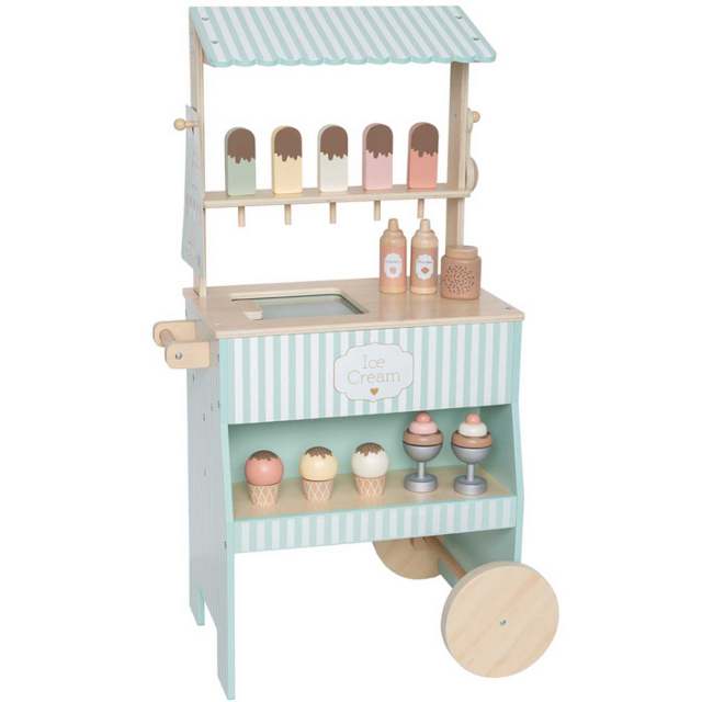 Jabadababo Glasskiosk Randig