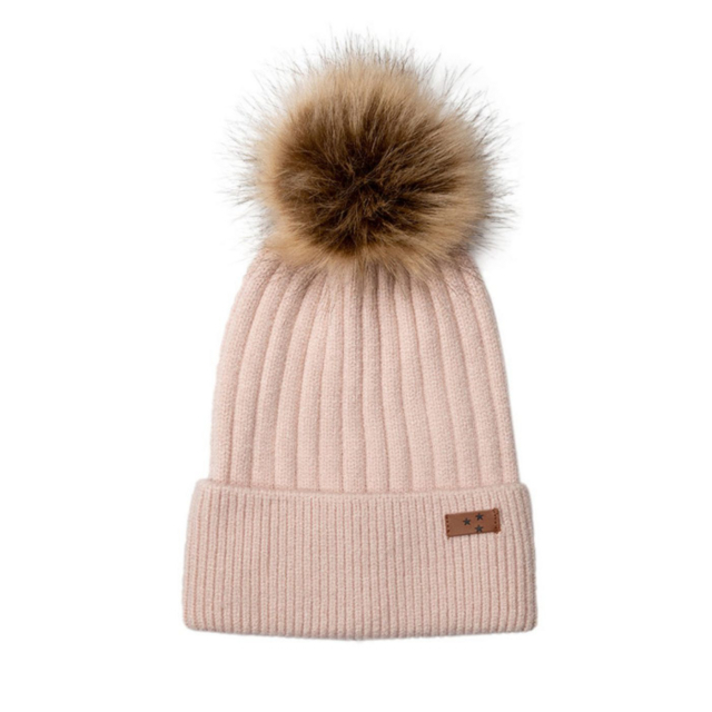 Mini Dreams Mössa Fluffy Rosa 6 mån+