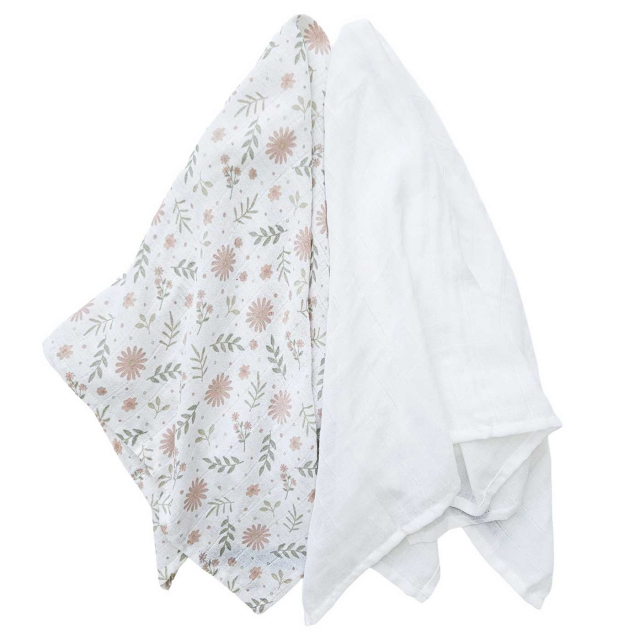 Summerville Muslinfilt 2-pack Blossom