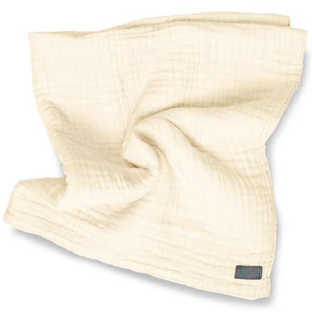 Vinter & Bloom Filt Layered Muslin Eko Pearl White